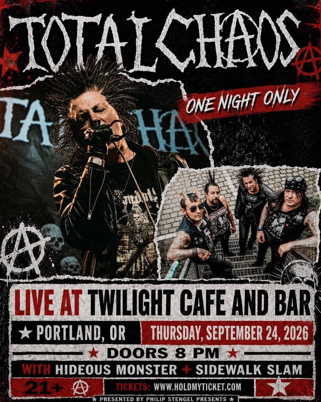 Total Chaos, Event Flyer at thumbnail scale