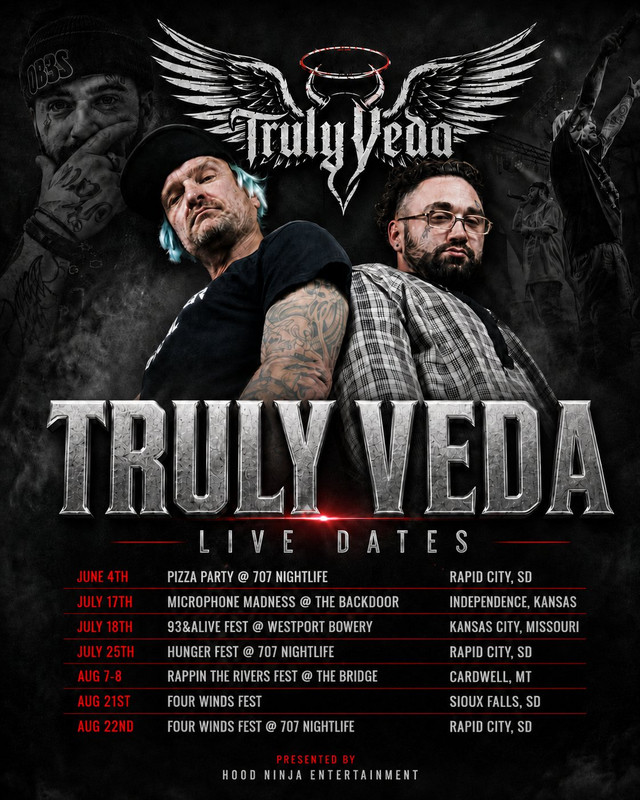 Truly Veda, Tour Dates at thumbnail scale